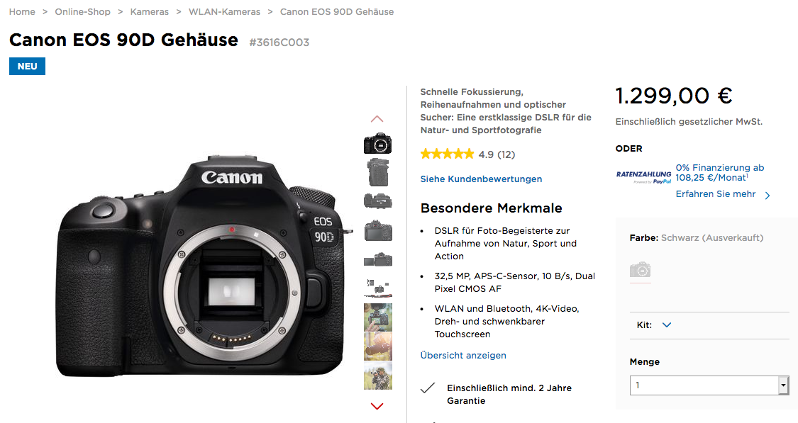 Canon camera screengrab