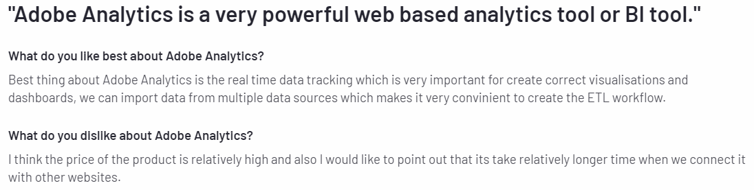 Adobe analytics review