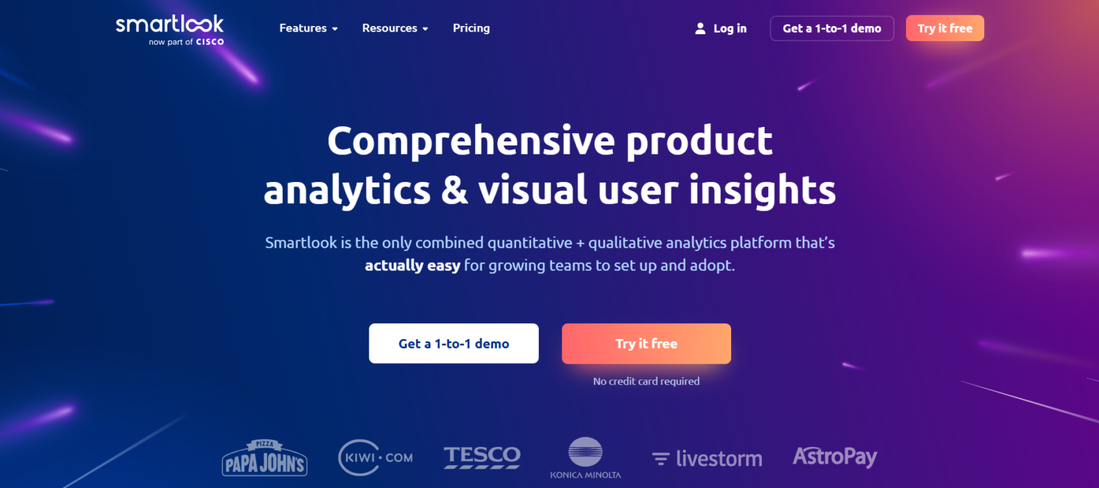 SmartLook home page
