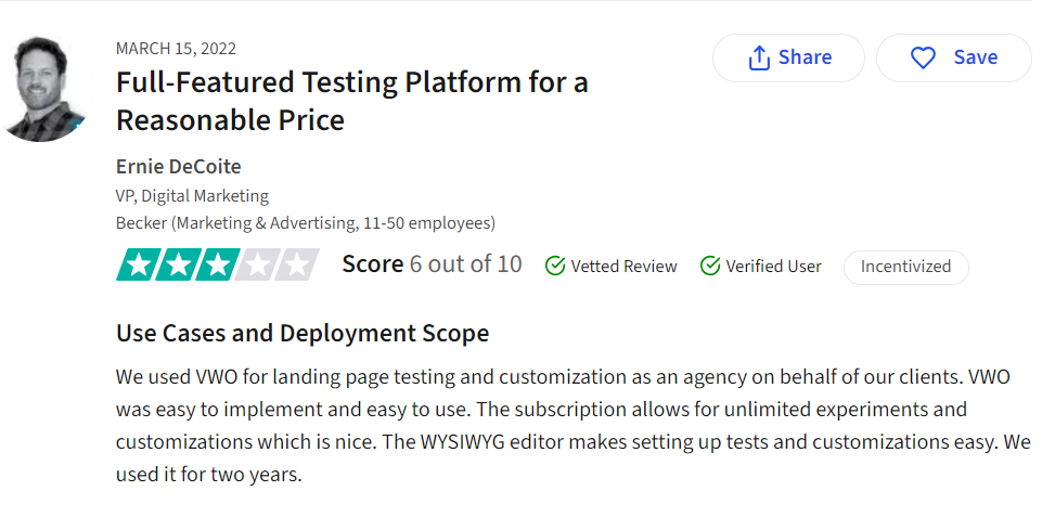 VWO review