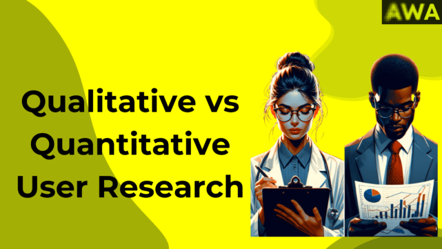 qualitative vs quantitative user research