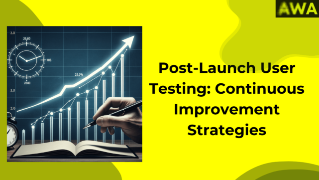 Post launch user testing