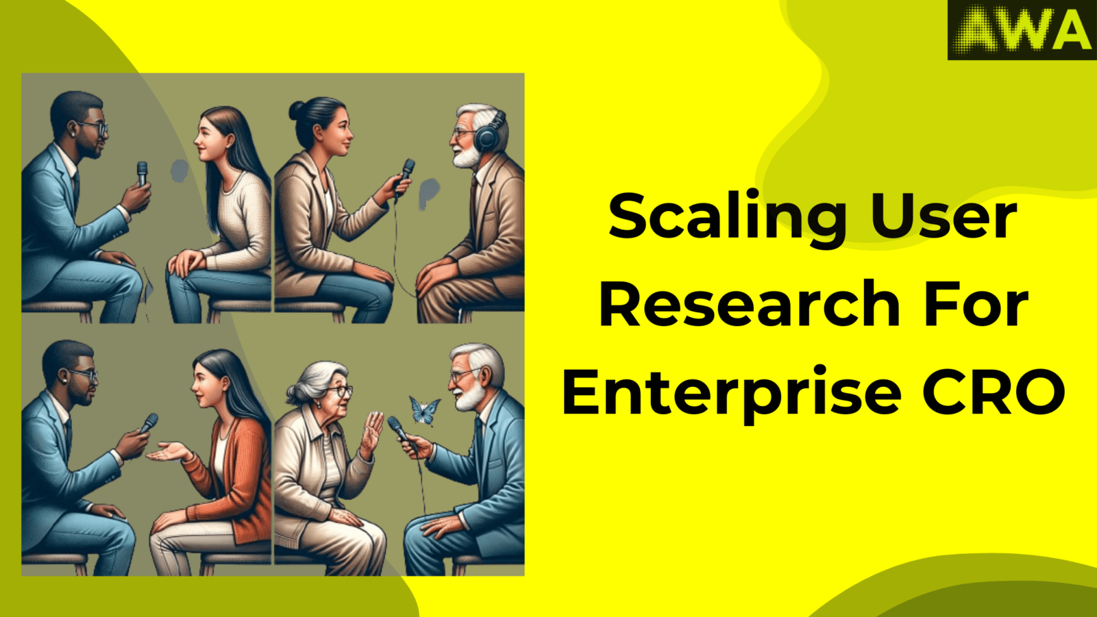 Scaling user research for enterprise CRO